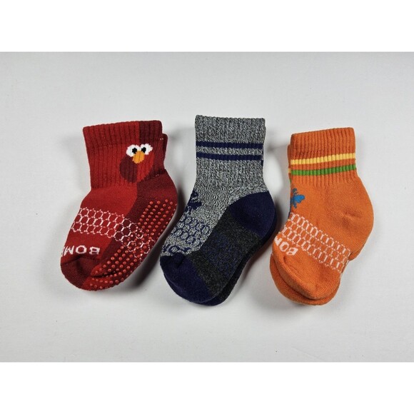 Bombas Toddler Socks Lot Of 3 Pairs Size T - Picture 1 of 2
